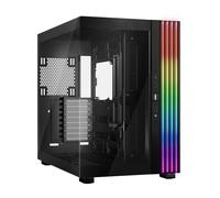 be quiet! Light Base 900 DX Black Caja de PC, Vista panorámica, illuminación Impresionante, Caja de exposición, diseño de 2 cámaras, LED ARGB, 2 Paneles ARGB Y PWM con 12 Conectores en Total