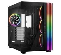 be quiet! Light Base 900 FX Black Caja de PC, Vista panorámica, illuminación Impresionante, Caja de exposición, diseño de 2 cámaras, LED ARGB, 4 Ventiladores Light Wings 140mm PWM