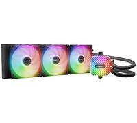 be quiet! Light Loop 360mm Black dissipatore a liquido per CPU overclockate, 3 ventole ARGB Light Wings LX 120mm PWM high-speed, unità di raffreddamento con LED ARGB, prestazioni elevatissime