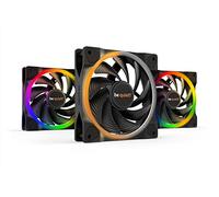 be quiet! Light Wings 120mm PWM high-speed Triple Pack ventiladores, contiene 3 ventiladores, iluminación ARGB, muchos colores y efectos, 18 LEDs ARGB, 9 aspas de ventilador optimizadas, silencioso