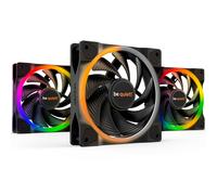 be quiet! Light Wings 120mm PWM high-speed Triple Pack ventiladores, contiene 3 ventiladores, iluminación ARGB, muchos colores y efectos, 18 LEDs ARGB, 9 aspas de ventilador optimizadas, silencioso