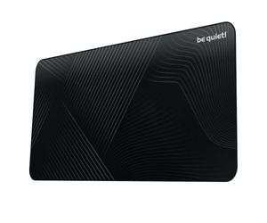 be quiet! Mousepad XL, Negro, Alfombrilla de Gaming Extragrande | 900 x 500 mm, Base de Goma Antideslizante de 3 mm, Seguimiento Preciso y Comodidad Duradera