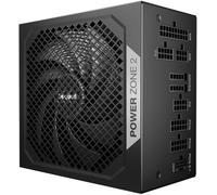 be quiet! Power Zone 2 1000W Fuente de alimentación, 80 Plus® Platinum, Cybenetics Platinum, refrigeración semipasiva, Ventilador Pure Wings 3, ATX 3.1, PCIe 5.1, Conector 12V-2x6, raíl de 12 V