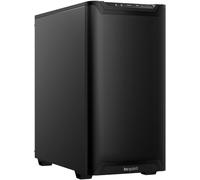 be quiet! Pure Base 501 Airflow Black Caja de PC, 2 Ventiladores Pure Wings 3 140mm PWM preinstalados, presión de Aire Extraordinaria, USB 3.2 Gen. 2 Tipo C, instalación Vertical Opcional de la GPU