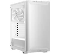 be quiet! Pure Base 501 Airflow Window White Caja de PC, 2 Ventiladores Pure Wings 3 140mm PWM White, USB 3.2 Gen. 2 Tipo C, instalación Vertical Opcional de la GPU, Panel Lateral de Cristal Templado