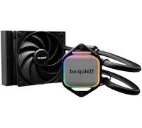 be quiet! Pure Loop 2 120 mm refrigerador con agua, alto rendimiento de refrigeración, bomba PWM doblemente desacoplada, iluminación ARGB, tubos flexibles, botella de refrigerante incluida, BW016
