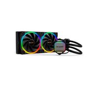 be quiet! Pure Loop 2 FX 280mm, refrigeración por agua todo en uno, 2 ventiladores Light Wings 140mm PWM de alta velocidad, 20 LEDs ARGB, bloque de refrigeración iluminado, hub ARGB PWM