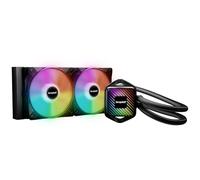 be quiet! Pure Loop 3 LX 240 mm, refrigeración líquida todo en uno, ventiladores 2 Light Wings LX 120 mm PWM High-Speed, bloque de refrigeración ARGB con 10 láminas de iluminación incluidas