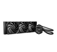 be quiet! Pure Loop 3 - Refrigeración de agua todo en uno de 360 mm para sistemas AMD/Intel con overclocking, 3 ventiladores de alta velocidad PWM de 120 mm, alta presión estática, bomba PWM