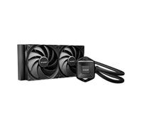 be quiet! Pure Loop 3 280 mm Sistema de refrigeración líquida todo en uno para sistemas AMD/Intel overclockeados, 2x ventiladores Pure Wings 3 140 mm PWM high-speed, bomba PWM silenciosa