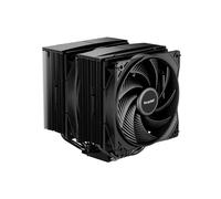 Pure Rock Pro 3 Black Procesador Refrigerador de aire 12 cm Negro 1 pieza(s), Disipador de CPU negro, Refrigerador de aire, 12 cm, 2000 RPM, 101,2 m³/h, Negro