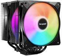 be quiet! Pure Rock Pro 3 LX refrigerador con aire, capacidad de refrigeración impresionantemente alta, 6 tubos de calor de alto rendimiento, 2 ventiladores Light Wings LX 120 mm PWM, iluminación ARGB