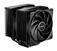 be quiet! Pure Rock Pro 3 Black refrigerador con aire, capacidad de refrigeración impresionantemente alta, 6 tubos de calor de alto rendimiento, 2 ventiladores Pure Wings 3 120 mm PWM optimizados