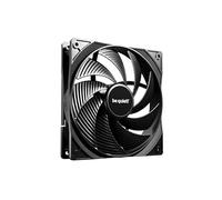 be quiet! Pure Wings 3 140mm Black PWM Gaming PC Caja Ventilador silencioso | Alta Velocidad Máxima, Baja Velocidad Mínima, Marco de Ventilador Optimizado, Presión de Aire Excepcional, Rodamiento Rifle