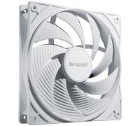 be quiet! Pure Wings 3 140mm PWM high-speed White ventilador, motor de bucle cerrado con regulación de velocidad, alta velocidad punta, rpm mínimas bajas, bastidor del ventilador optimizado, BL113