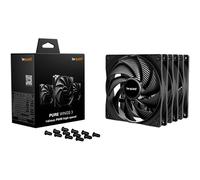 be quiet! Pure Wings 3 140mm Triple Pack HS Negro
