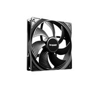 be quiet! Pure Wings 3 ventilador, alta velocidad punta, rpm mínimas bajas, bastidor del ventilador optimizado, presión de aire extraordinaria, BL108, Negro 140mm PWM 1 unidad