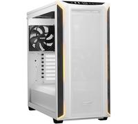 be quiet! Shadow Base 800 DX White, Ventilador Pure Wings 3 de 140 mm con PWM, iluminación ARGB, USB 3.2 Gen. 2 Tipo C, Flujo de Aire, Malla Abierta, Placa Base E-ATX, radiadores de 420 mm