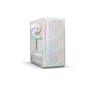 be quiet! Shadow Base 800 FX White Caja de PC, iluminación ARGB con Controlador ARGB, múltiples Colores y Modos, 4 Ventiladores Light Wings 140 mm PWM, Flujo de Aire excepcionalmente, Hub PWM y ARGB