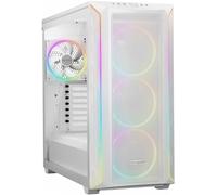 be quiet! Shadow Base 800 FX White Caja de PC, iluminación ARGB con Controlador, múltiples Colores y Modos, 4 Ventiladores Light Wings 140 mm PWM, Flujo de Aire excepcionalmente, Hub PWM y ARGB