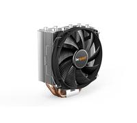 be quiet! Shadow Rock Slim 2 Tower Disipador CPU AMD e Intel, 160W TDP | 4 heatpipes 6mm Alto Rendimiento, Ventilador be quiet! 135mm Silencioso, Rodamiento Rifle, Tecnología HDT, Diseño Compacto