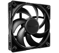 be quiet! Silent Wings Pro 4 ventilador PWM de 140 mm, aspas optimizadas, rendimiento excepcionalmente alto, interruptor de velocidad para velocidad PWM máxima, negro, BL099