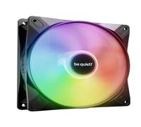 be quiet! Light Wings LX 140mm PWM ventilador, nucleo iluminado y aspas de ventilador esmeriladas, efectos de iluminación inconfundibles, múltiples colores y modos, 7 aspas de ventilador optimizadas