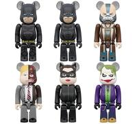 BE@RBRICK CHASE BATMAN THE DARK Knight TRILOGY - Caja de 12