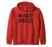 Be Salty Stay Lit Christian Tee Matt 5:13 5:14 Versículo de la Biblia Sudadera con Capucha