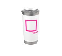 Be smart - Think outside the Box Vaso térmico de acero inoxidable de doble pared