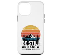 Be Still and Know Salmo 46:10 Versículo de la Biblia Carcasa para iPhone 12 Mini
