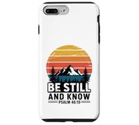 Be Still and Know Salmo 46:10 Versículo de la Biblia Carcasa para iPhone 7 Plus/8 Plus