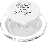 Be Still and Know That I Am God PopSockets PopGrip para MagSafe