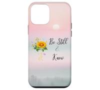 Be Still Know That I Am God Quotes Butterfly Christian Jesus Carcasa para iPhone 12 Mini