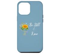 Be Still Know That I Am God Quotes Butterfly Christian Jesus Carcasa para iPhone 12 Pro MAX