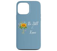 Be Still Know That I Am God Quotes Butterfly Christian Jesus Carcasa para iPhone 13 Pro MAX