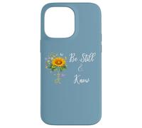 Be Still Know That I Am God Quotes Butterfly Christian Jesus Carcasa para iPhone 14 Pro MAX