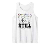 Be Still Psalm 46:10 Be Still & Know that I Am God Christian Camiseta sin Mangas