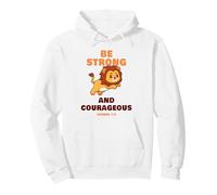 Be Strong & Courageous - Joshua 1:9 Christian Kids & Adult Sudadera con Capucha