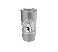 Be The Basketball Player You Always Wanted To Be - Vaso térmico de acero inoxidable de doble pared