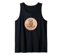 Be The Change Lincoln Penny Cita Motivacional Inspirada Camiseta sin Mangas