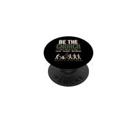 Be The Church When Service is Over Faith Action Christian PopSockets PopGrip Adhesivo
