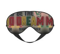 Be The Dream - Máscara de ojos para dormir con estampado de sueño, máscara de ojos suave para el hogar y camping, bloquea la luz, cómoda para la mayoría de los usuarios