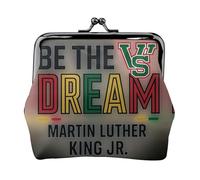 Be The Dream - Monedero con cierre de beso exquisito y versátil para monedas, tarjetas