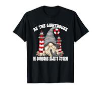 Be The Lighthouse Saying For Christian Mom and GNOME Lover Camiseta