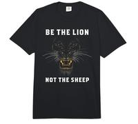 Be The Lion Not The Sheep León motivación Refranes Comfort Colors Adult Heavyweight T-Shirt