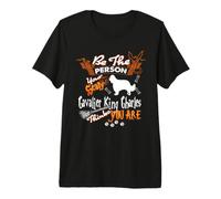 Be The Person Your Scary Cavalier Dog Halloween Costume Camiseta Premium