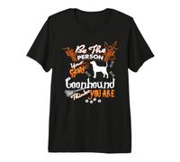 Be The Person Your Scary Coonhound Dog Halloween Costume Camiseta Premium