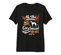 Be The Person Your Scary Greyhound Dog Halloween Costume Camiseta Premium
