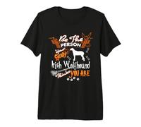 Be The Person Your Scary Irish Wolfhound Dog Halloween Camiseta Premium